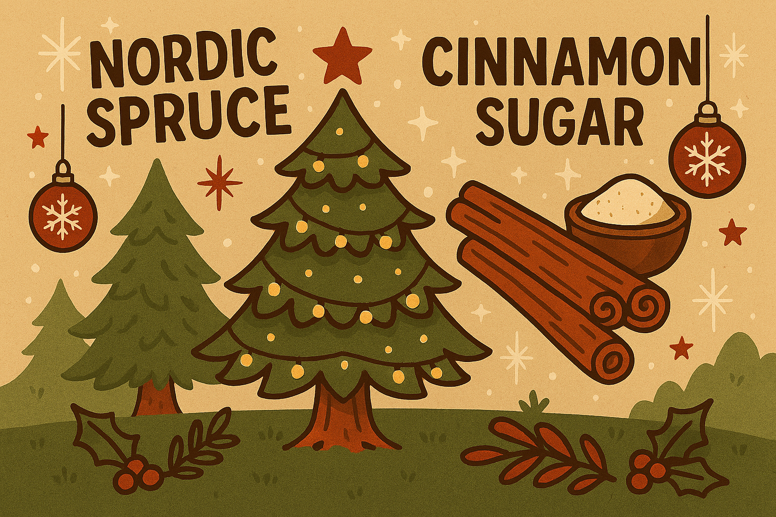 Nordic Spruce and Cinnamon Sugar Aromatic Soap