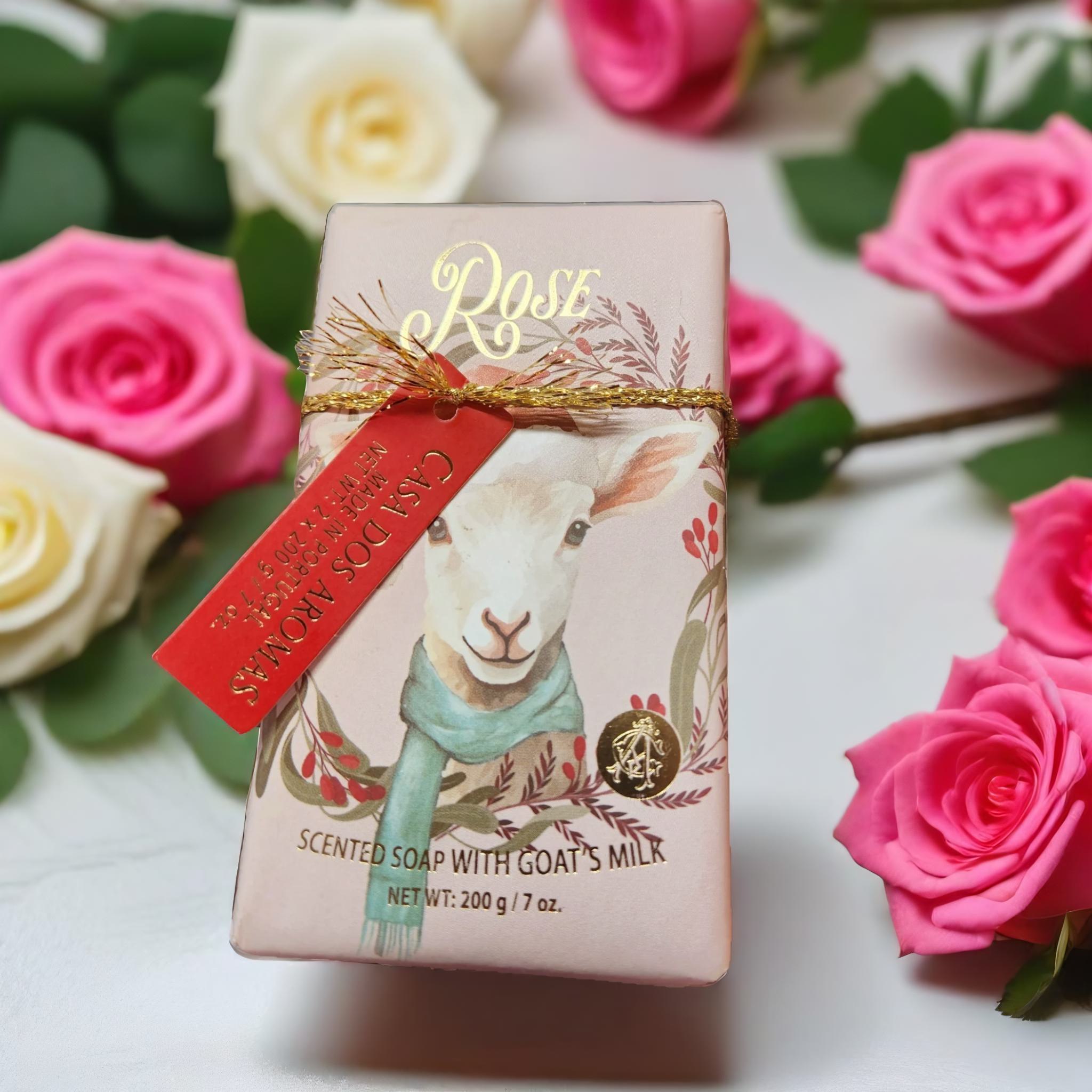 Goat Milk Rose Soap